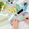 10 Colors Polyamide Elastic Stretch Lace Trim OCOR-FG0003-35-3
