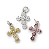 Brass Enamel Pendants KK-A273-02P-1