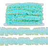 10M Double Layer Polyester Lace Ribbon OCOR-TA0004-14E-1