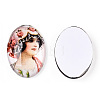 Glass Cabochons GGLA-T004-01-Y-2