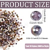 1000Pcs 10 Colors Electroplate Transparent Glass Beads EGLA-YW0005-72A-3