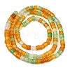 Natural Dyed White Jade Beads Strands GG-CBA0743-I03-3