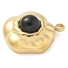 Natural Obsidian Pendants LS-STAS-K291-03A-02-2