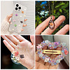 50Pcs Translucent Resin Cabochons RESI-TA0005-66-8
