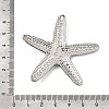 304 Stainless Steel with Enamel Big Pendants SA-CBAA487-09A-4