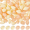 100Pcs 2 Colors Dyed Synthetic Coral Beads CORA-SP0001-02A-1