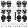 Skull Alloy Decorative Rivets DIY-AR0005-41-1