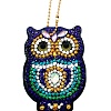 Owl DIY Diamond Painting Pendant Decoration Kits PW-WG4E765-01-2