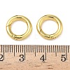 Brass Spring Gate Rings KK-H523-07A-G-3