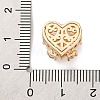 Rack Plating Brass Micro Pave Cubic Zirconia Beads KK-Z082-12G-3