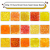  300g 15 Style Mixed Style Seed Glass Beads SEED-NB0001-27B-4
