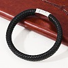 Braided Microfiber Leather Cord Bracelets for Wome Men BJEW-D304-07P-01-5