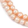 Natural Cultured Freshwater Pearl Beads Strands PEAR-I007-07X-09B-4