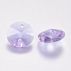 Faceted Glass Rhinestone Charms RGLA-F049-8mm-371-2