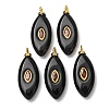 Natural Obsidian Pendants GG-CBAA798-04G-05-1