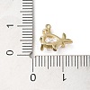 Brass Micro Pave Cubic Zirconia Pendant KK-H450-01C-G-3