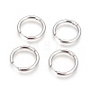 Tarnish Resistant 304 Stainless Steel Hoop Earrings EJEW-P177-P-08-2