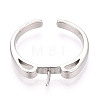 Brass Cup Peg Ring Settings KK-N274-36P-2