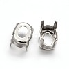 Oval Brass Sew on Prong Settings X-KK-N0084-A09-10x12-1