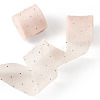 2Rolls Polyester Hot-fix Rhinestone Raw Edges Ribbon OCOR-TA0003-95F-2