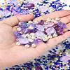 Ocean Theme Diy Painted Glass Beads DIY-YW0008-82B-5