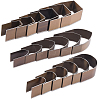 18Pcs Stainless Steel Leather Belt End Punch Cutter TOOL-CL0001-06-1