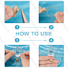 DIY Ocean Theme Wine Glass Charm Making Kit DIY-BBC0001-21-4