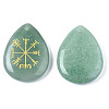 Natural Green Aventurine Pendants G-T122-72I-3