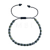 Glass & Natural Chinese Southern Jade Beads Braided Bead Bracelets SG8473-5