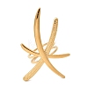Dragonfly 304 Stainless Steel Finger Rings for Women RJEW-A091-13G-4