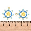 Alloy Enamel Pendants FIND-E057-01A-3