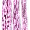 Anti-Tarnish Electroplate Glass Beads Strands EGLA-ZX010-6mm-05-2
