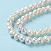 Natural Cultured Freshwater Pearl Beads Strands PEAR-E018-47-4