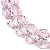 Transparent Glass Beads Strands GLAA-H038-03A-3