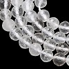 Natural Quartz Crystal Beads Strands G-Z164-B02-6mm-3