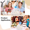 6Pcs Rectangle Organza Packing Drawstring Bags ABAG-PH0001-81B-5
