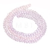 Transparent Painted Glass Beads Strands LS-DGLA-A034-T2mm-A05-5