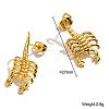 304 Stainless Steel Stud Earrings WG7BF66-01-1