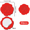 Adhesive Wax Seal Stickers DIY-CP0009-12A-2