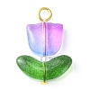 Glass Pendants PALLOY-TA00059-03-2