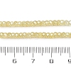 Transparent Gradient Color Cubic Zirconia Strand ZIRC-NH0002-01G-4