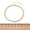 Brass Link Chain Bracelest for Women BJEW-K298-06G-5