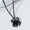 Halloween Spider Gothic Style Alloy Pendant Necklaces for Men FS-WG396AF-01-1