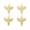 Ion Plating(IP) 201 Stainless Steel Pendants LS-STAS-N098-237LG-2