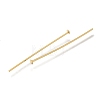 Brass Flat Head Pins KK-H502-01E-G-2