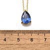 304 Stainless Steel Necklaces NJEW-R022-01G-09-5