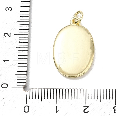 Printed Brass Pendants KK-CBA9B3D-02G-01-1
