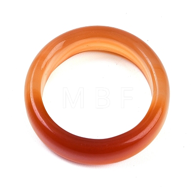 Dyed & Heated Natural Agate Finger Rings for Women RJEW-Z075-02G-1