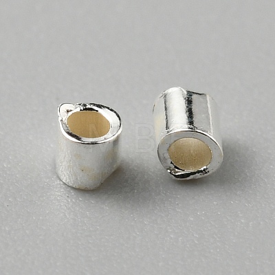 925 Sterling Silver Tube Beads LS-FIND-WH0419-13-1