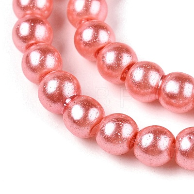 Baking Painted Glass Pearl Bead Strands HY-Q003-3mm-77-A-1